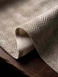 Tissu Velours Burnout Bonding D.NO.1 Regal, 56 Pouces, Motif Chevron, Qualité Revêtement, 65% Viscose 35% - Product Image 6