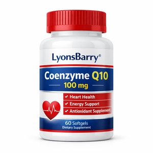 Cápsulas de Coenzima Q10 100mg de LyonsBarry, Suplemento Dietético Antioxidante y para la Salud del Corazón - Product Image 2