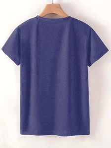 T-shirt décontracté à manches courtes pour homme avec imprimé chats de dessin animé et « Ew' People », col rond, coupe classique, 100 % coton, tissu jersey respirant - Product Image 2