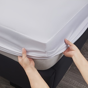 <span class=keywords><strong>Protector</strong></span> de Colchón Impermeable y Transpirable de 200 Hilos, Resistente a las Manchas, con Bolsillos Profundos, para Hogar y Hotel - Product Image 2
