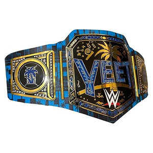 Nouvelle ceinture de championnat de lutte indiscutée Uso YEET, plaque métallique de 2 mm, sangle en cuir réglable de 4 mm - Product Image 2