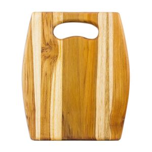 Tabla de Cortar Rectangular de Madera Maciza Estilo Chef, 1.3 cm de Grosor, Fácil de Limpiar, No Tóxica, Apta para Lavavajillas - Product Image 1