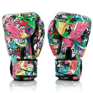 Guantes de Boxeo Fairtex de Nuevo Diseño en Oferta, 100% Cuero Genuino, Guantes de Entrenamiento y Sparring de Boxeo Fairtex con Estampado Digital - Product Image 3