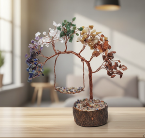 7 <b>Chakra</b> Gemstone Handmade Portable Hanging <b>Tree</b> - Product Image 1