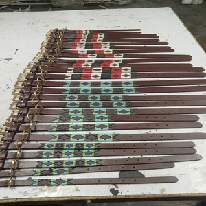 Ensemble de harnais de cheval équin en gros pour une conduite sûre en cuir de haute qualité conduite lourde d'Inde Kanpur Tack Shop Manufacturer - Product Image 4