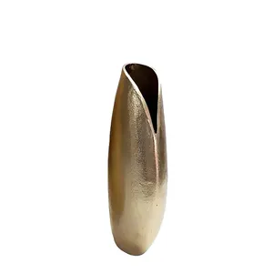 Decorative Metal <b>Vase</b> for Professional Decoration and Styling Solutions Worldwide BuyersGold Finish Decorative Iron Coastal - Product Image 1