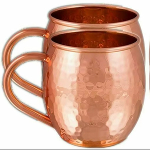 Ensemble de tasses modernes pour Moscow Mule, idéal pour les cocktails, export en gros, marque privée et forte demande mondiale des acheteurs. - Product Image 1
