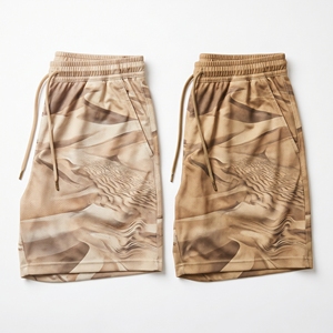 Shorts de sport pour hommes avec motif circuit imprimé cyberpunk, sublimation, pour l'entraînement au basketball - Product Image 5