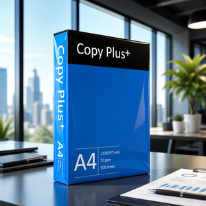 COPY PLUS <b>A4</b> 80g 70g Lightweight <b>White</b> Copy Paper Premium Office Copying Solution with 80g Weight - Product Image 6