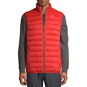 Men's Lightweight Puffer Vest Autumn Winter Sleeveless <b>Quilted</b> Polyester Cotton Warm Waterproof Breathable Outdoor <b>Waistcoat</b> - Product Image 3