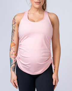 Nouveautés pour femmes& # Débardeurs de sport en nylon brossé ultra doux et confortables, coupe ajustée, pour la course à pied, le yoga et les activités sportives - Product Image 1