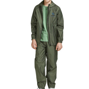 Ensemble de survêtement coupe-vent à capuche pour homme, idéal pour l'entraînement en extérieur – Fournisseur de vêtements de sport, fabrication OEM - Product Image 1