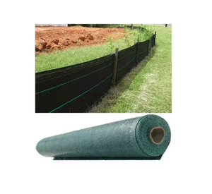 Tissu de clôture anti-sediments en polypropylène tissé de qualité industrielle pour le contrôle des sédiments, la protection des drainage et les chantiers de construction - Product Image 6