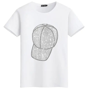 Camiseta de Algodón y Poliéster para Hombre, Tallas Grandes, Diseño Personalizado, Estampada, Bordada, Suave, Transpirable, Manga Corta, OEM, Venta al Por Mayor - Product Image 3