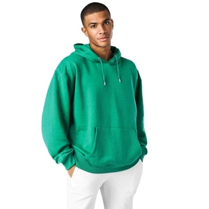 <b>Men</b> Solid <b>Yellow</b> <b>Hoodie</b> Casual Raglan Sleeve Sweatshirt with Kangaroo Pocket Long Sleeve Pullover <b>Hoodie</b> with Adjustable Draw - Product Image 2