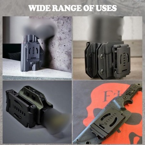 คลิปหนีบเข็มขัด Tek-Lok สำหรับซองปืน, ปลอกมีด, ซองใส่แม็กกาซีน, ตัวล็อคเข็มขัดแบบเทคนิคอล Holstopia พร้อมอุปกรณ์ยึดติด - Product Image 3