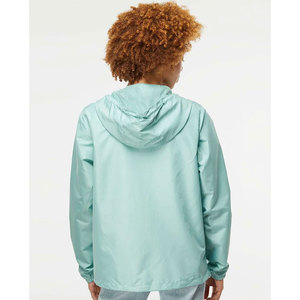 Independent Men's Maroon Windbreaker <b>Jacket</b> Lightweight Water-Resistant Hooded Sportswear Athletic Protective Shell Hoodies - Product Image 6