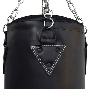 Sac de frappe en cuir PU robuste et écologique de 2 kg pour l'entraînement de kickboxing et de MMA - Product Image 5