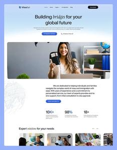 Développement de site Web de conseil en immigration RoyalCraft avec génération de prospects, téléchargement de documents, suivi des applications et adaptabilité mobile - Product Image 3