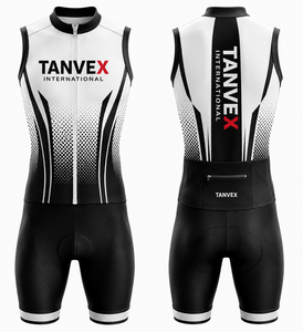 Nuevo Jersey de Ciclismo TANVEX, Ecológico, Transpirable, con Estampado por Transferencia de Calor, Talla Personalizada, Logotipo Personalizado, Conjuntos de Uniformes Unisex, Superventas - Product Image 1