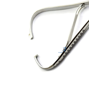 Porte-aiguille chirurgical dentaire à pointe perforée en acier inoxydable, instrument de suture avec poignée ergonomique à verrouillage, outil professionnel - Product Image 5