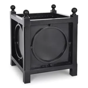 Vase à fleurs de table en fer forgé fait main, design côtier décoratif, écologique et haut de gamme, tendance pour l'hôtellerie Zahid - Product Image 1