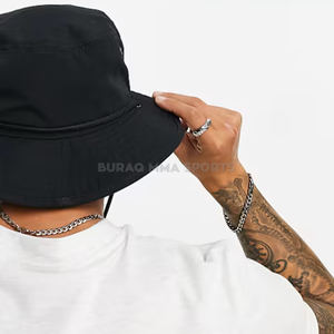 Sombrero de Pescador Personalizado con Logotipo, Verano, Casual, de Terciopelo/Mezclilla, Unisex, Lavable, para Playa, en Varios Colores, con Logotipo Bordado - Product Image 2