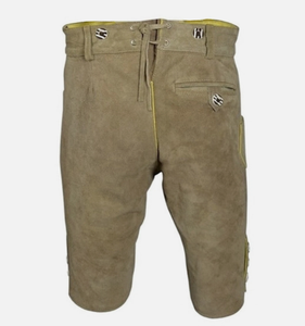 Costume bavarois d'Oktoberfest pour homme avec logo personnalisé, en cuir véritable de qualité supérieure, tenue traditionnelle allemande - Product Image 2