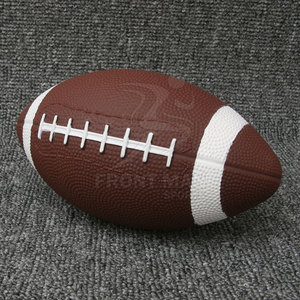 ลูกฟุตบอลรักบี้ขนาดมาตรฐาน FRONT MAN SPORTS ทนทาน เป็นมิตรกับสิ่งแวดล้อม ปรับแต่งสี/โลโก้ได้ สำหรับการฝึกซ้อมระดับมืออาชีพกลางแจ้ง - Product Image 5