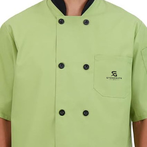 Chaqueta de Chef para Hotel con Costuras Resistentes y Tela Transpirable, Fabricante de Uniformes OEM 2026 - Product Image 3