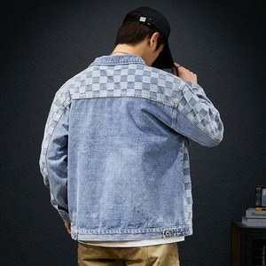 Chaqueta Vaquera de Manga Larga 100% Algodón Hecha a Medida, Chaqueta Vaquera Personalizada para Hombre, Ropa de Invierno - Product Image 3