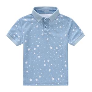 Polo pour garçon en bas âge, manches courtes, couleur unie, coton tricoté, écologique, séchage rapide, respirant, vêtements décontractés d'été, grande taille - Product Image 3