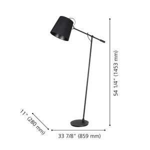 Lampe sur pied LED à économie d'énergie avec cadre fin pour la décoration intérieure d'appartement - Product Image 6
