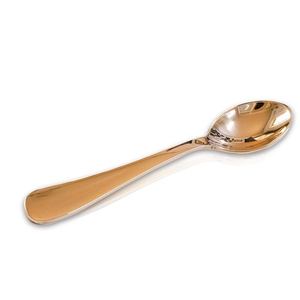 Cuchara de Lujo Ecológica de Alta Calidad Kansa Gold para Postres, Vajilla para el Hogar, Restaurantes y Hoteles, Original de Fábrica India - Product Image 2
