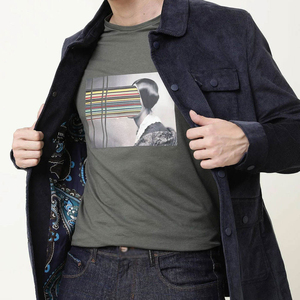 T-shirt imprimé pour homme, mode streetwear confortable, coupe décontractée, usage quotidien - Product Image 6