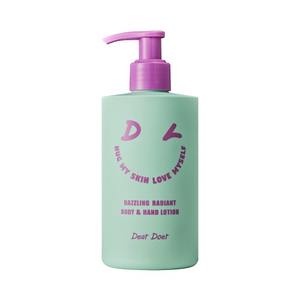 Dear Doer Dazzling Radiant Hidratante 300ml de ácido hialurónico Loción corporal de manos orgánica Loción corporal orgánica coreana - Product Image 1