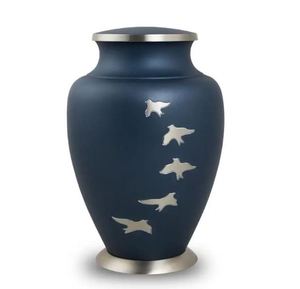 Adult pet brass and Funeral <b>Box</b> Keepsake Urns Casket funerary urn ossuary cinerary Human Memorial - Product Image 1