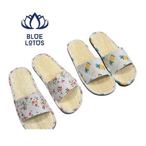 Chaussons en Loofah de Haute Qualité, Écologiques, pour Exfoliation des Pieds, Coffret Cadeau, Utilisation Intérieure, Spa à Domicile, Massage, Vente en Gros - Product Image 1