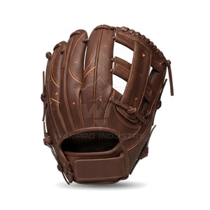 Gants de baseball de qualité supérieure, gants de fielding durables, construction légère en cuir, couleurs personnalisées, entraînement et compétitions. - Product Image 2