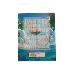 Cahier d'exercices de conception Watermelon Beach, cahiers à couverture souple personnalisés, <span class=keywords><strong>livre</strong></span> français, 96 pages - Product Image 4
