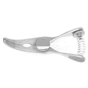 Pinza Glover Bulldog de Acero Inoxidable, Instrumento Quirúrgico Manual con Ajuste de Resorte, Recta y Curva, de Grip Surgical - Product Image 1