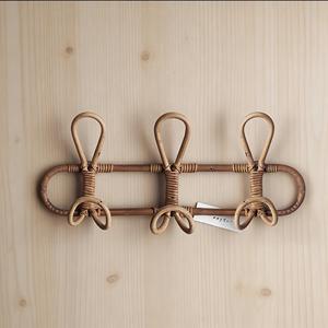 Ganchos de Pared de Ratán Hechos a Mano, Perchero de Mimbre Natural, Colgador de Ropa Estilo Boho para Cuarto de Niños, Dormitorio, Decoración del Hogar - Product Image 6