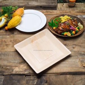 Ensemble de pique-nique biodégradable Areca pour les fêtes - Product Image 3