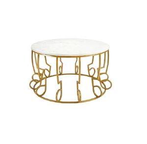 Designer Metal <b>Marble</b> <b>Side</b> <b>Table</b> Tea Coffee Living Room <b>Table</b> Western Metal Logo Item Building Style Manufacturer Wholesaler - Product Image 1
