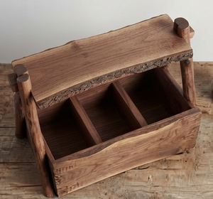 Soporte de Cubiertos y Cucharas de Madera Hecho a Mano, Tipo Mesa, Duradero, para Uso en Cocina y Hogar - Product Image 4