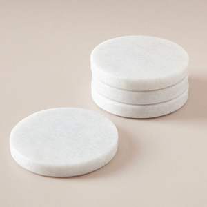 Juego de posavasos de mármol de gran capacidad con diseño de varias piezas y elegante soporte para un almacenamiento organizado en el comedor. - Product Image 5