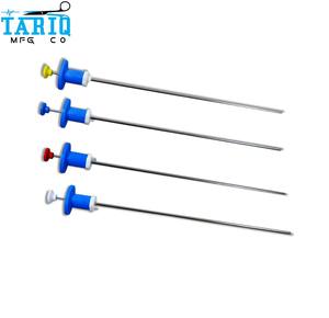 Pistolet d'insémination artificielle vétérinaire en acier inoxydable et plastique réutilisable pour animaux d'élevage, réglable, durable, certifié ISO CE - Product Image 5