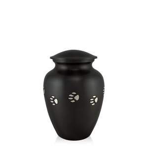 Handcrafted Silver Metal Urn Engraved Funeral Cremation Urns for Adult Ashes <b>Large</b> <b>Memorial</b> Urn with Matching Token Ashes <b>Box</b> - Product Image 5