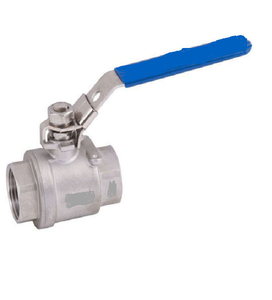 Vanne à boisseau sphérique industrielle en acier inoxydable DIN PN40 A105 conforme ISO 5211, 1/2 pouce, en stock, manuelle, 1/2 NPT, PTFE, certifiée CE - Product Image 2