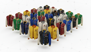 <b>Men</b> <b>Varsity</b> <b>Jacket</b> Casual Button Up Cotton Color Block Lightweight Fashion <b>Bomber</b> <b>Jacket</b> Custom Logo Wholesale - Product Image 6
